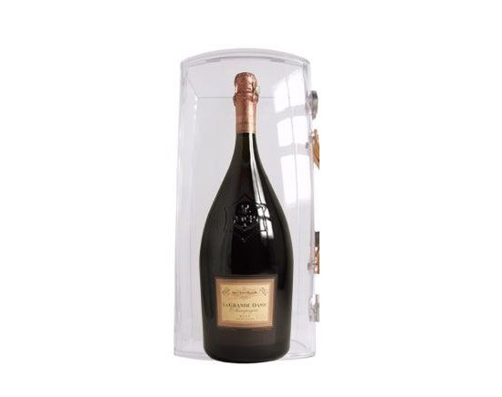 Champagne Veuve Clicquot Grande Dame rosé 1990 Magnum sous mallette