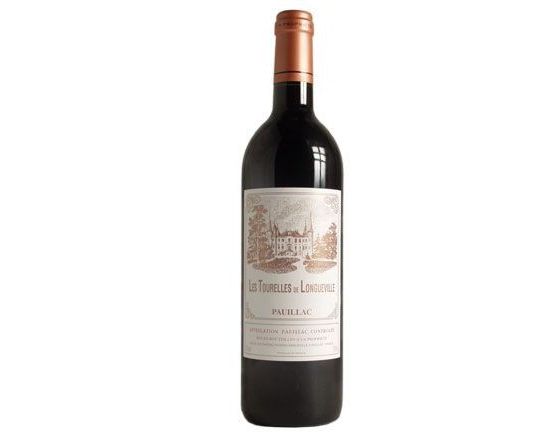 LES TOURELLES DE LONGUEVILLE rouge 2000, Second vin de Château Pichon de Longueville Baron