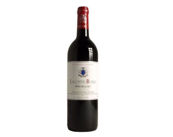 LACOSTE-BORIE rouge 1993, Second vin de Château Grand-Puy Lacoste