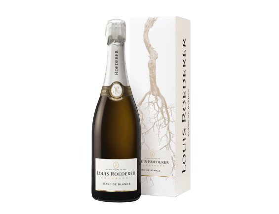 Champagne Louis Roederer brut blanc de blancs millésimé 2014 sous étui