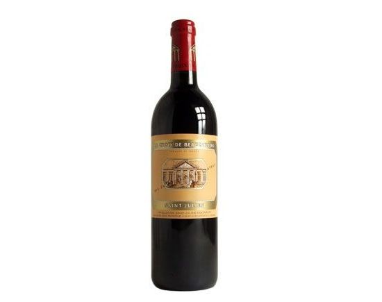 LA CROIX DE BEAUCAILLOU rouge 2002, Second vin du Château Ducru-Beaucaillou