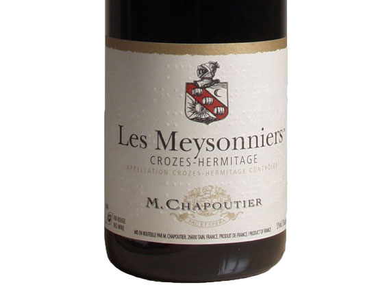 M. Chapoutier Crozes-Hermitage Les Meysonniers 1999