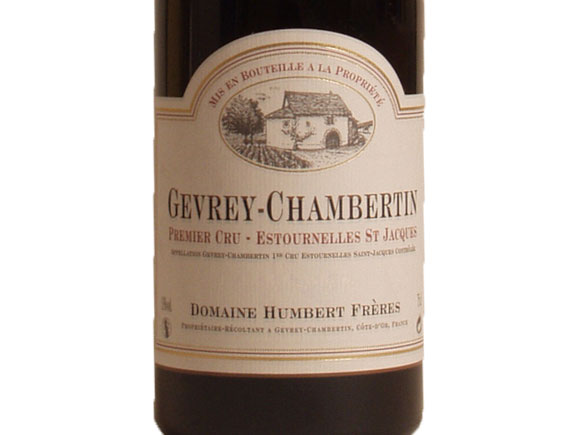 HUMBERT GEVREY-CHAMBERTIN 1ER CRU ESTOURNELLES ST JACQUES 2010