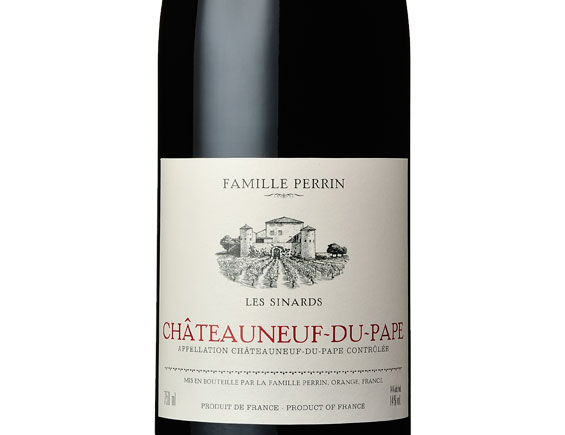 FAMILLE PERRIN CHÂTEAUNEUF DU PAPE LES SINARDS ROUGE 2011