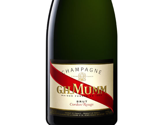 Champagne GH. Mumm Cordon Rouge magnum