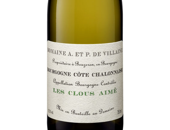 Domaine de Villaine Bourgogne Les Clous Aimé Blanc 2014