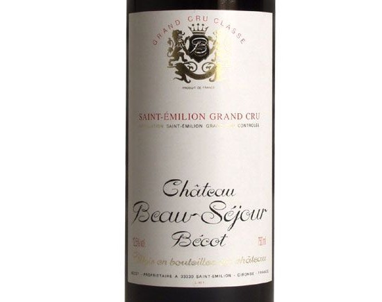 CHÂTEAU BEAUSEJOUR BECOT 2000