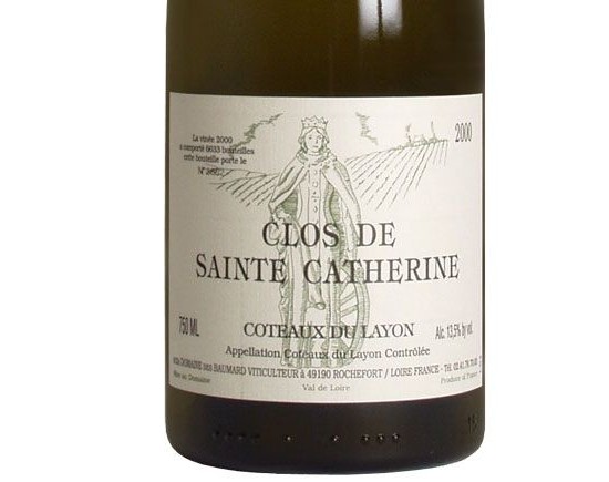 COTEAUX DU LAYON ''Clos Sainte Catherine'' blanc moelleux 2000