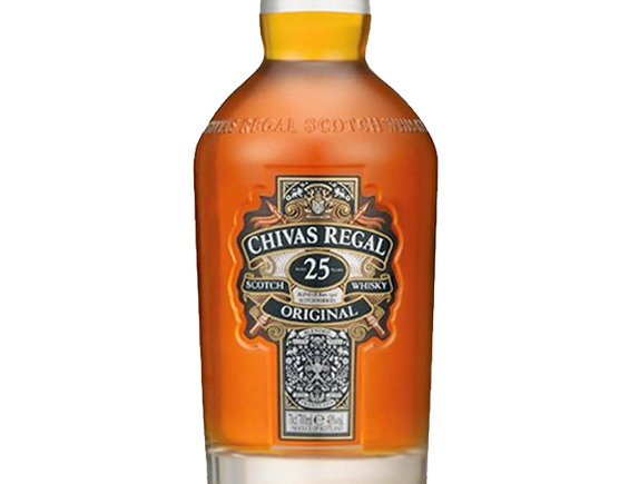 Whisky Chivas Regal 25 ans sous coffret 