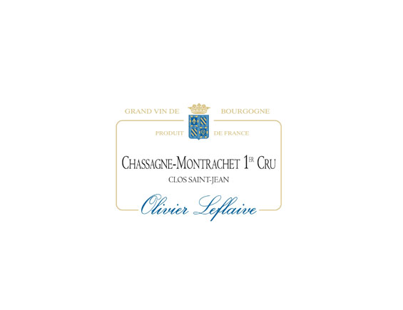 OLIVIER LEFLAIVE CHASSAGNE-MONTRACHET 1ER CRU CLOS SAINT JEAN 2016