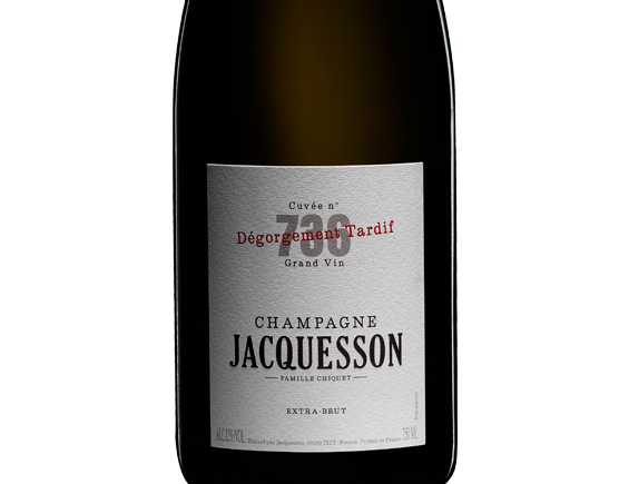 Champagne Jacquesson n°737 Dégorgement Tardif sous étui