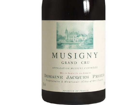 Domaine Jacques Prieur Musigny Grand Cru rouge 1998