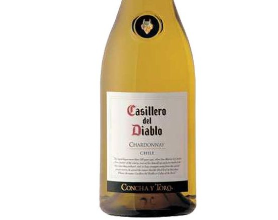 CONCHA Y TORO ''CASILLERO DEL DIABLO'' Chardonnay blanc 2001