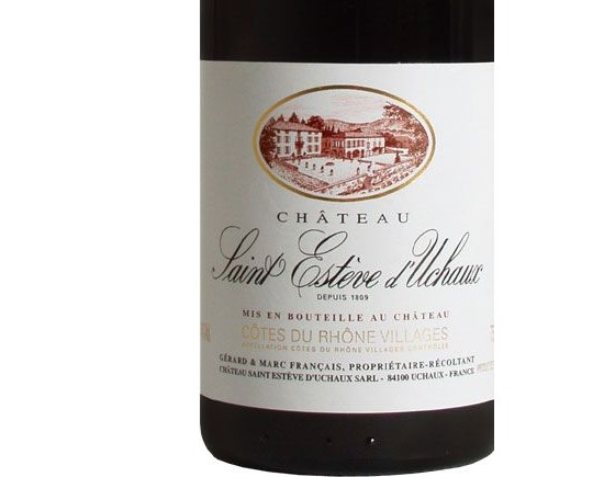 CHATEAU SAINT ESTEVE D'UCHAUX Cuvée Réserve rouge 2001