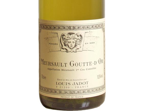 Louis Jadot MEURSAULT 1er Cru ''GOUTTE D'OR'' 2003 blanc