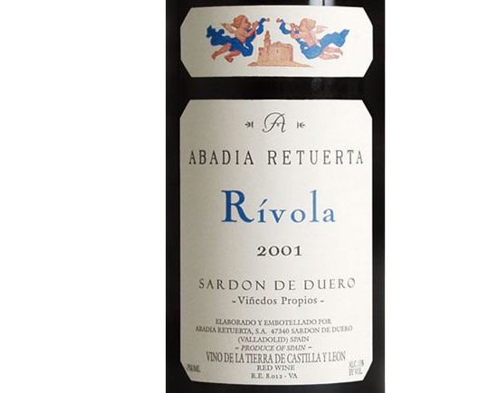 ABADIA RETUERTA ''RIVOLA'' rouge 2001