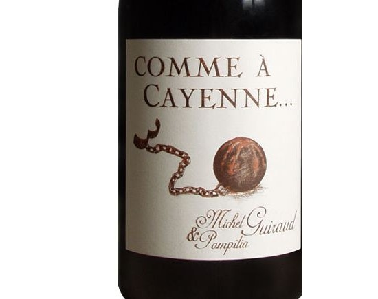 ''COMME A CAYENNE'' Saint Chinian rouge 2003