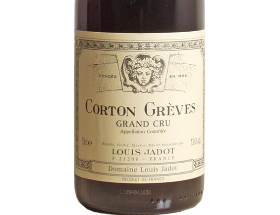 CORTON GREVES GRAND CRU 2004 rouge
