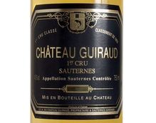 CHÂTEAU GUIRAUD blanc liquoreux 1996, Premier Cru Classé en 1855