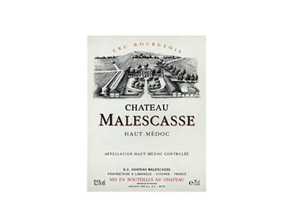 CHÂTEAU MALESCASSE rouge 1999, Cru Bourgeois
