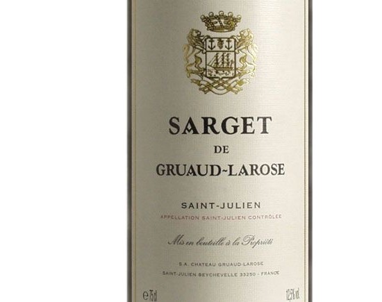 SARGET DE GRUAUD-LAROSE rouge 1993
