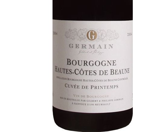 DOMAINE PHILIPPE GERMAIN BOURGOGNE Hautes Côtes de Beaune rouge 2004