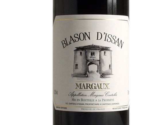 BLASON D'ISSAN rouge 1998, Second Vin du Château d'Issan