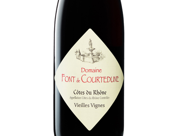 Domaine Font de Courtedune Côtes-du-Rhône Vieilles Vignes 2019
