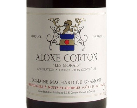 ALOXE-CORTON ''Les Morais'' rouge 1999
