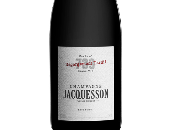 Champagne Jacquesson n°739 Dégorgement Tardif