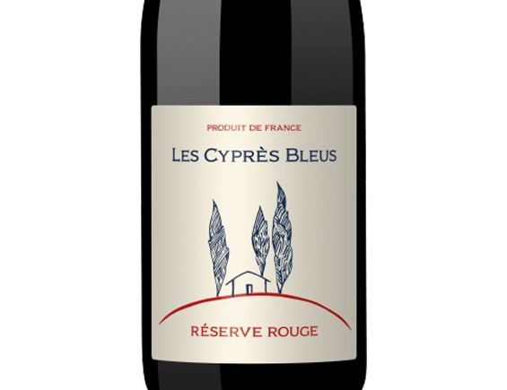 Les Cyprès Bleus Réserve Rouge by Jeff Carrel
