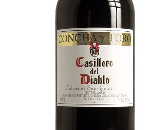 ''CASILLERO DEL DIABLO'' CABERNET SAUVIGNON rouge 2004