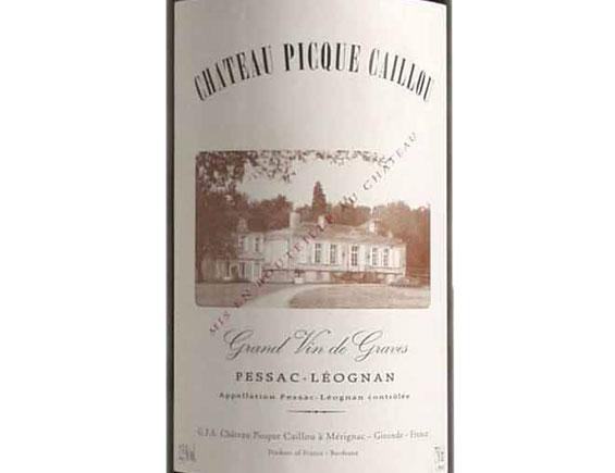 Château Picque-Caillou rouge 2022 