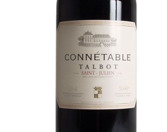 CONNETABLE TALBOT 2004 rouge, Second vin du Château Talbot