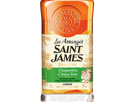 Rhum Saint-James Arrangé Gingembre Citron Vert