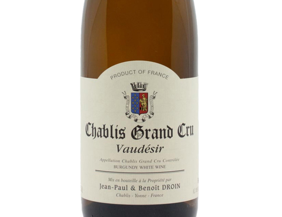 Domaine Jean Paul et Benoit Droin Chablis Grand Cru Vaudésir 2022