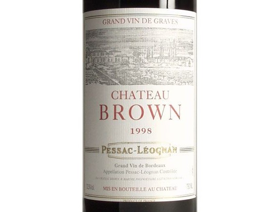 Château Brown rouge 1998