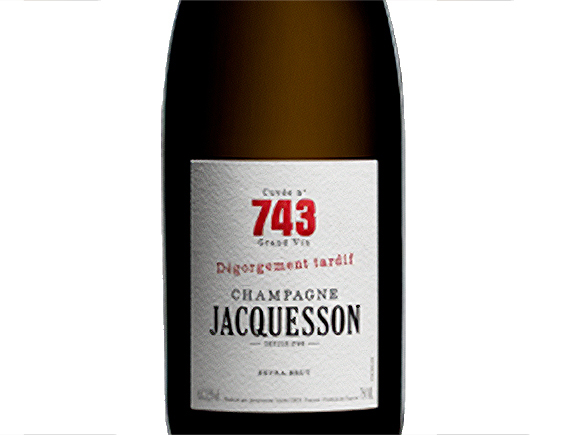 Champagne Jacquesson N°743 Dégorgement Tardif