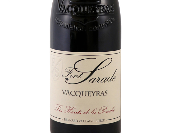 Domaine Font Sarade Vacqueyras Les Hauts de la Ponche 2023 