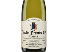 Domaine Jean-Paul & Benoit Droin Chablis 1er cru Vosgros 2023
