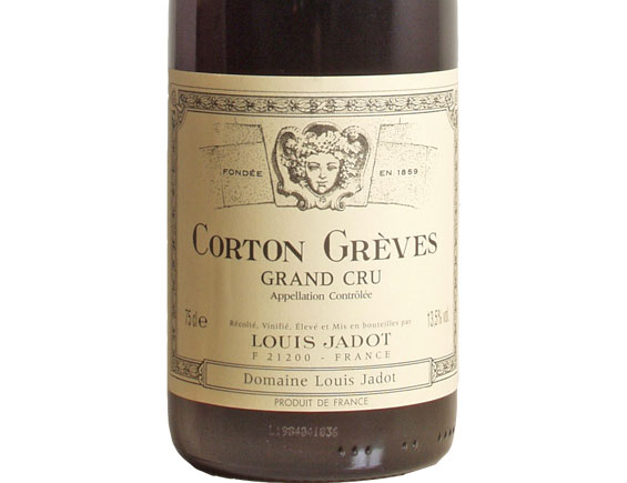 CORTON GREVES GRAND CRU 2007 rouge