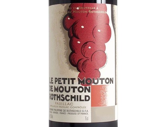 LE PETIT MOUTON DU CHÂTEAU MOUTON-ROTHSCHILD rouge 2007