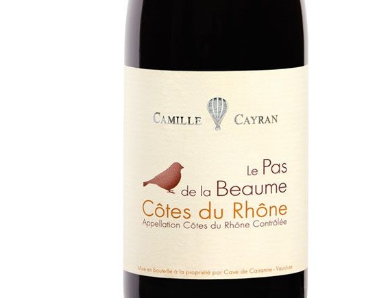 Camille Cayran Côtes du Rhône Le Pas de La Baume 2008
