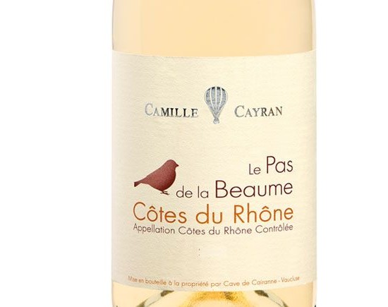 Camille Cayran Côtes du Rhône Le Pas de La Baume 2008