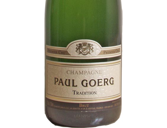 Champagne PAUL GOERG Brut Tradition Premier Cru