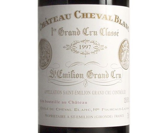 CHÂTEAU CHEVAL BLANC rouge 1997, Premier Grand Cru Classé A