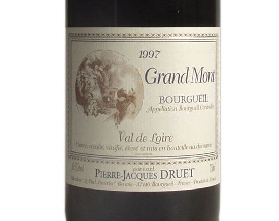 BOURGUEIL ''Grand Mont'' rouge 1997 