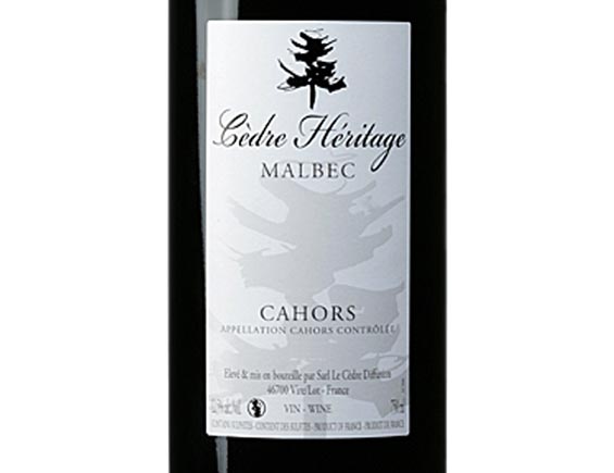 CAHORS LE CEDRE HERITAGE ROUGE 2008