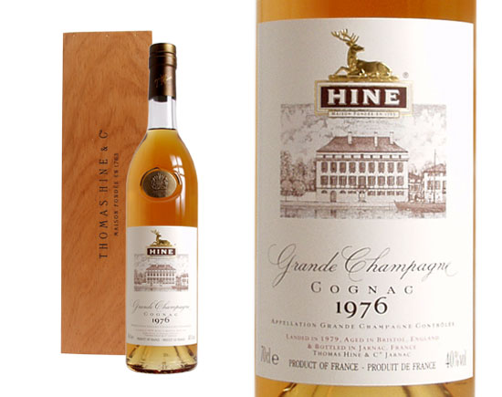 Cognac THOMAS HINE 1976 EARLY LANDED