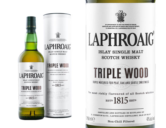 Whisky Laphroaig Triple Wood Islay Single Malt Scotch Whisky